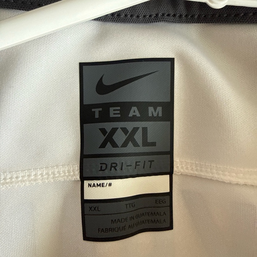 Men’s Nike Odell Beckham Jr #3 LSU Tigers NCAA DriFit Jersey Sz 2XL - White RARE - Picture 4 of 7
